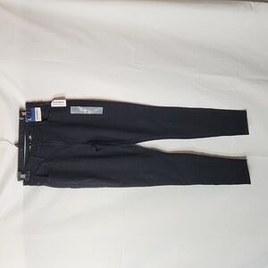 Old Navy High-Rise Wow Super Skinny Jeans Women Sz4 Black Minimalist Capsule NWT
